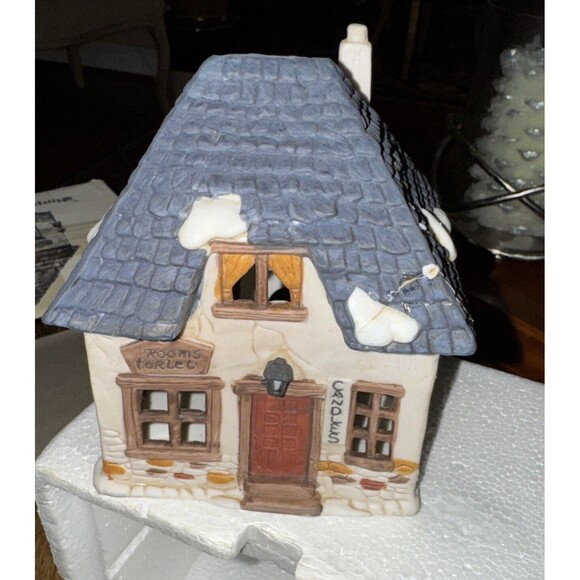 Department 56- Shops of Dickens Village Candle Shop with Box READ … Damage - Picture 4 of 14